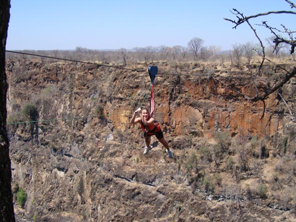 Bonita Cronje - taking the plunge!